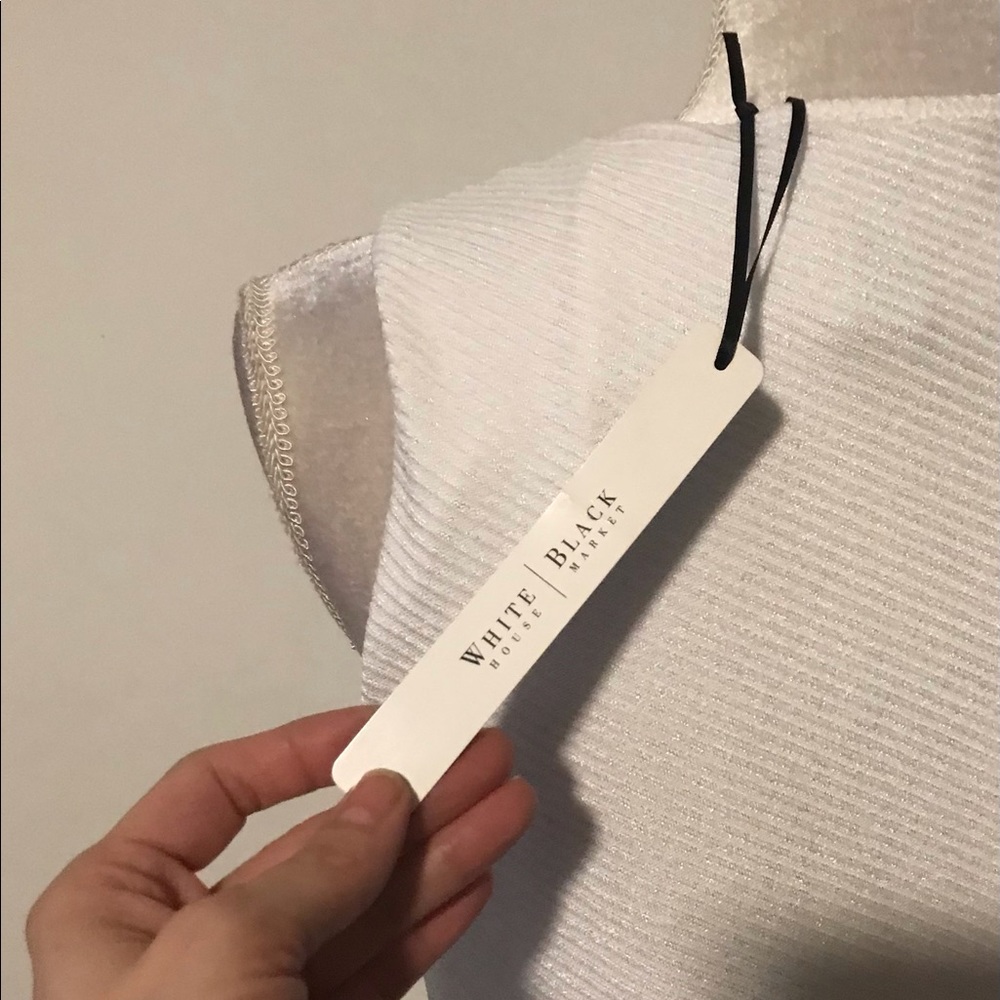 WHBM Ribbed Sleeveless Top - Picture 7 of 8